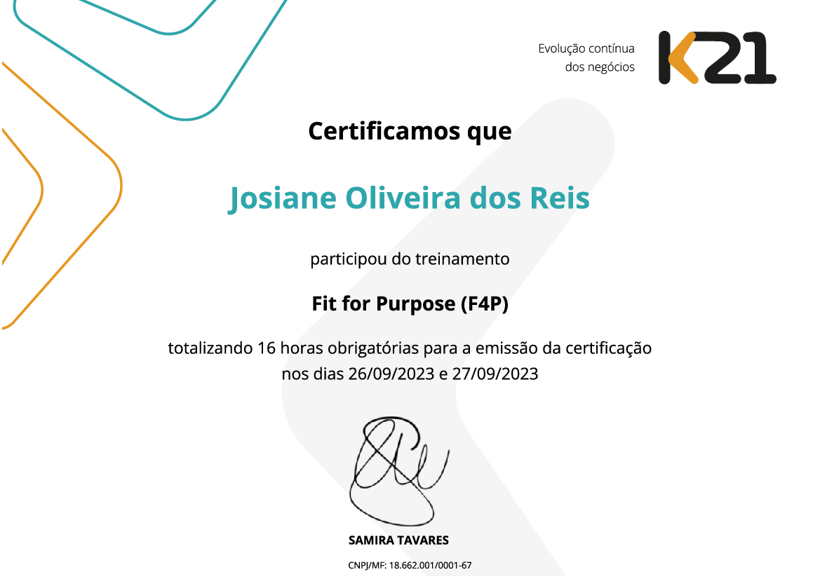 Certificado K21